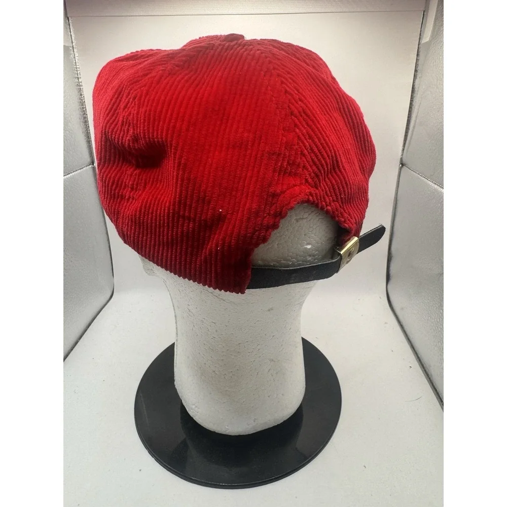 Vintage Diamond Head Volcano Red Cuordory Hat Baseball Strap Cap